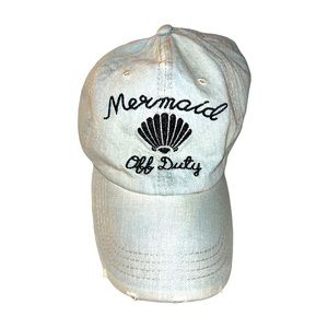 Mermaid Off Duty baseball hat